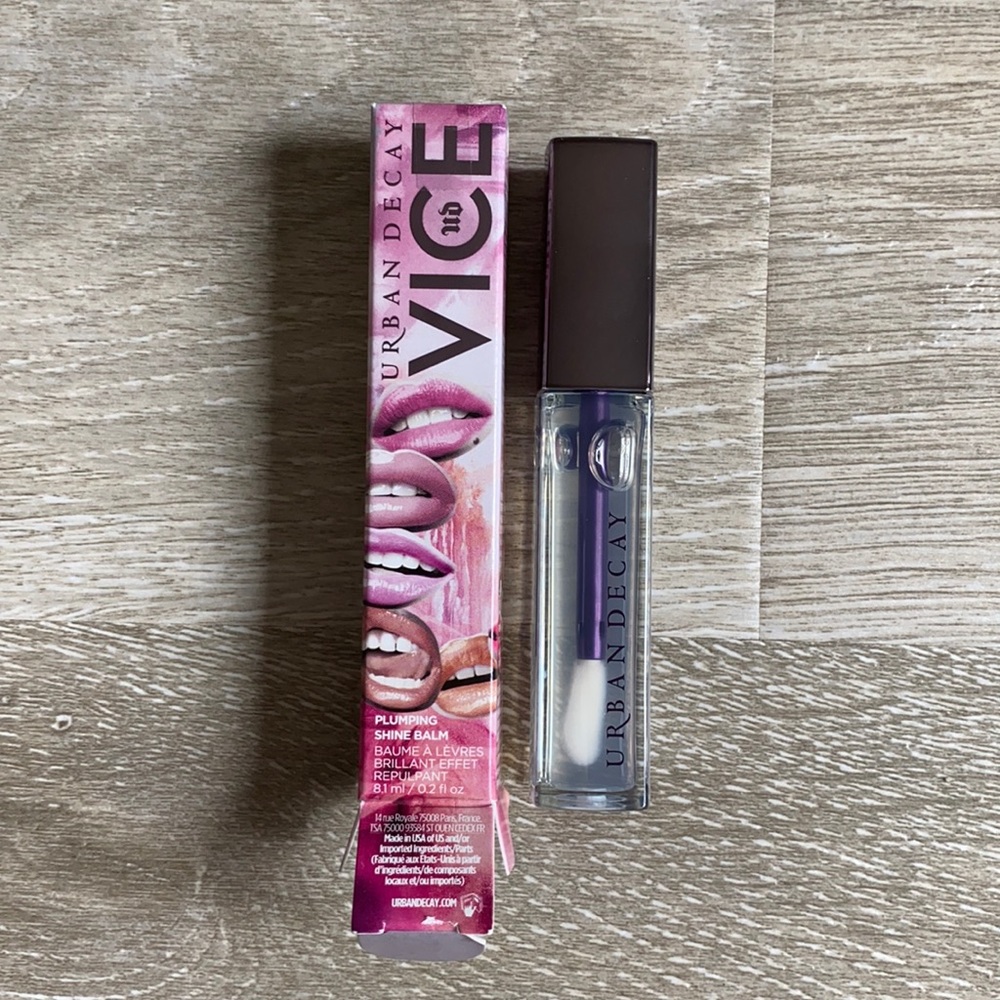 URBAN DECAY VICE PLUMPING SHINE BALM in shade COCONUT WATER